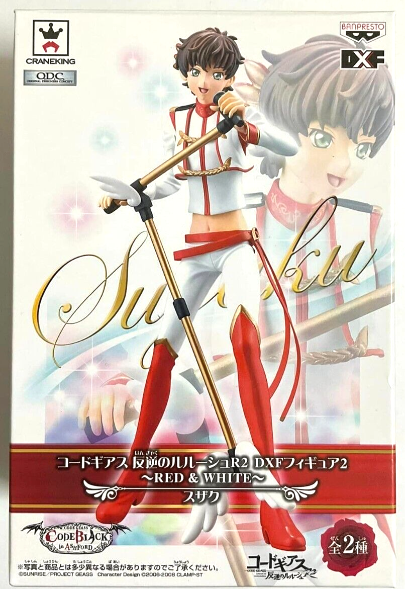 Code Geass Lelouch Rebellion DXF Action Figure Statue Red White