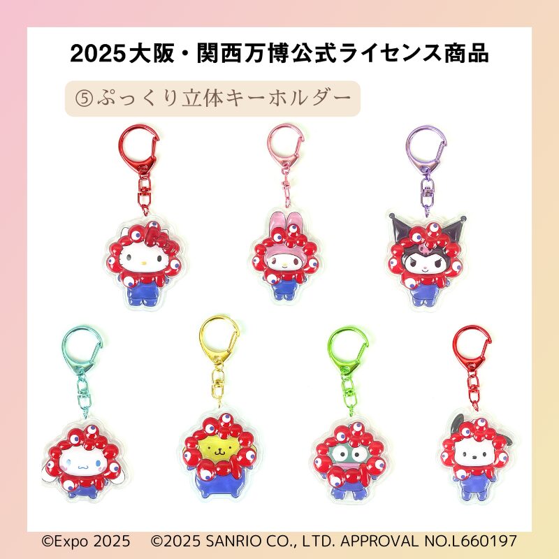 2025大阪・関西万博の公式キャラクター「ミャクミャク」・サンリオ