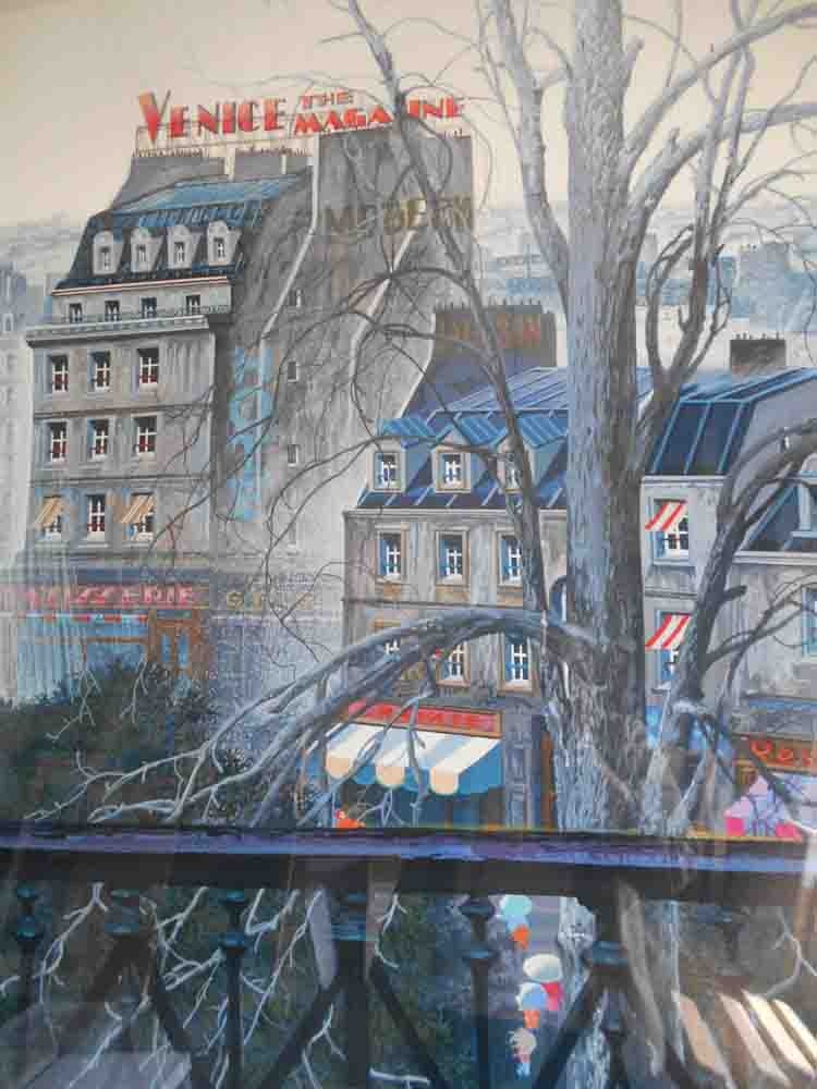 楽天市場】絵画 ヒロ、ヤマガタ／ベニスマガジン 版画 シルク