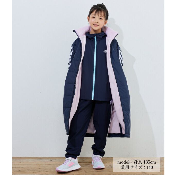 楽天市場】アディダス ベンチコート ジュニア YK BOA ロングコート