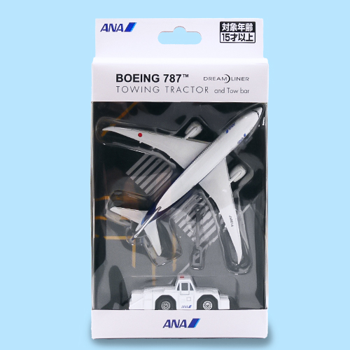 ANA ダイキャストセット 飛行機＆トーイングトラクター