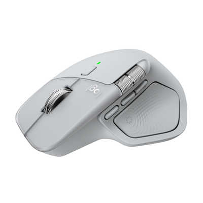 ロジクール ハイパフォーマンス マウス MX MASTER 4 ペイルグレー[光学