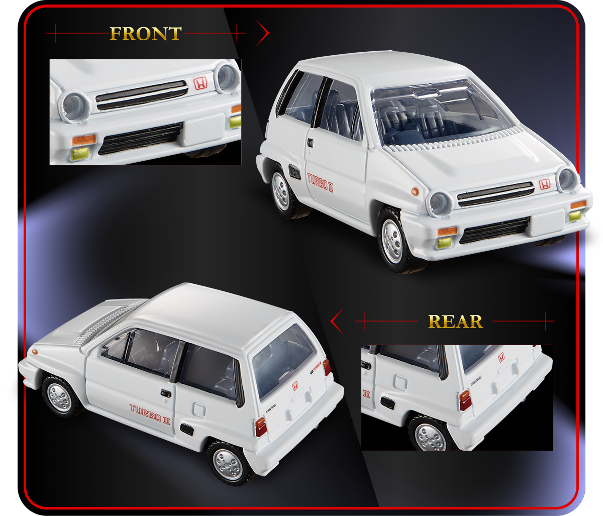 35 ホンダ シティ ターボⅡ（トミカプレミアム発売記念仕様）｜トミカ