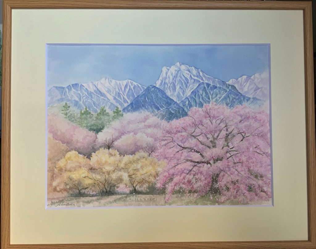 甲斐駒ヶ岳 | 山の絵つなぐサイトbyjRO