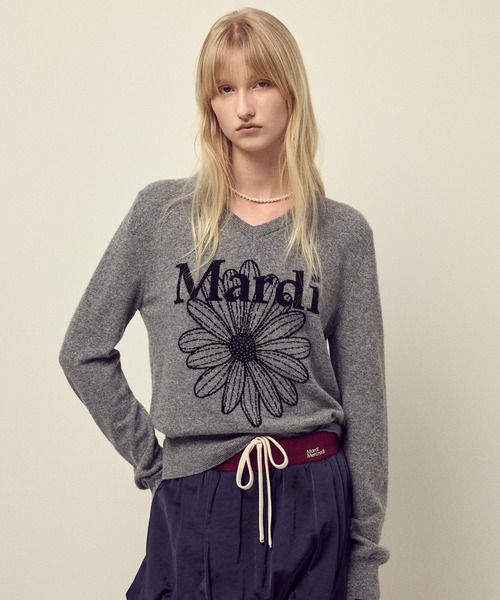 Mardi Mercredi（マルディメクルディ） ニット セーター CASHMERE V