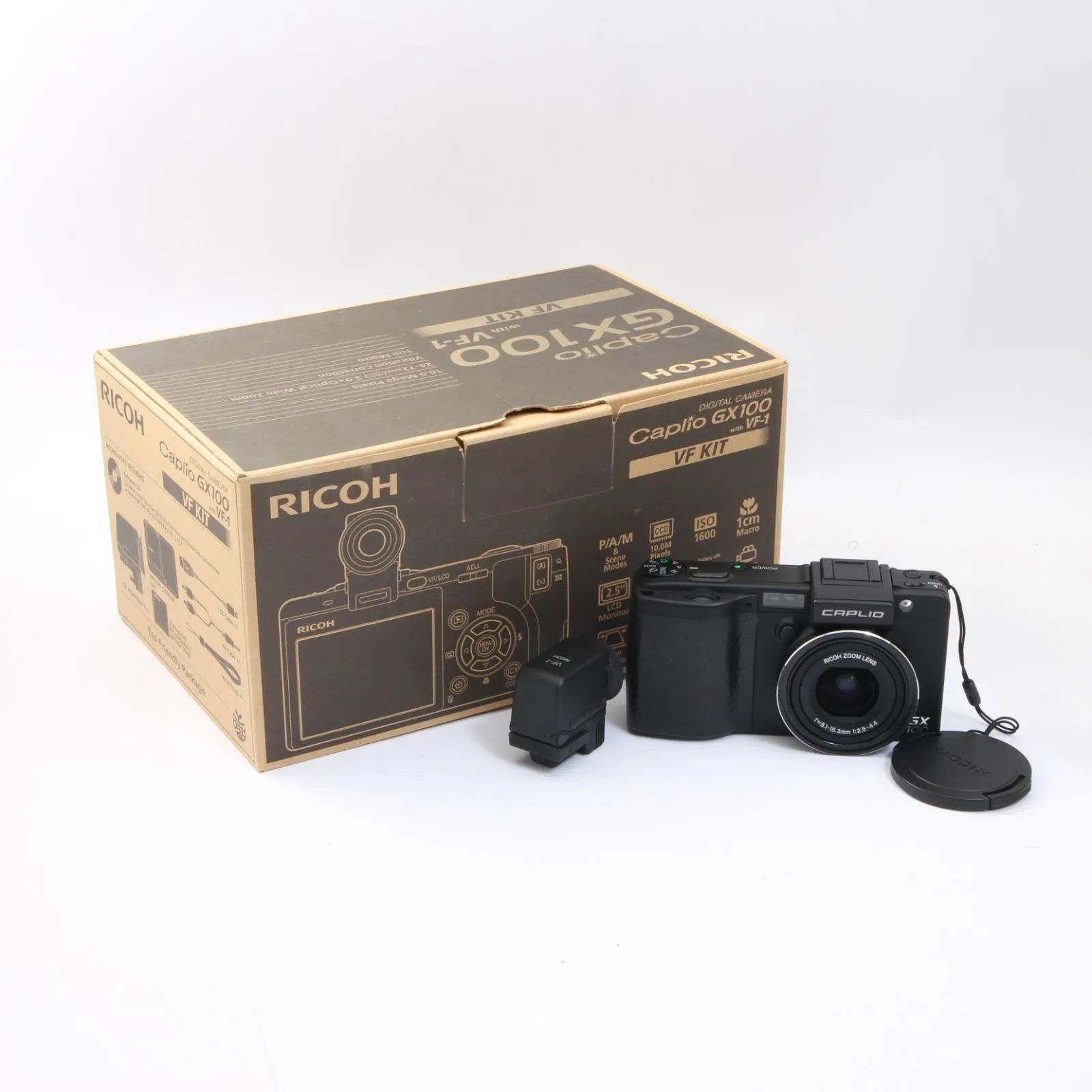 デジタルカメラ RICOH Caplio GX100 VF Kit 0185 Amazon | RICOH