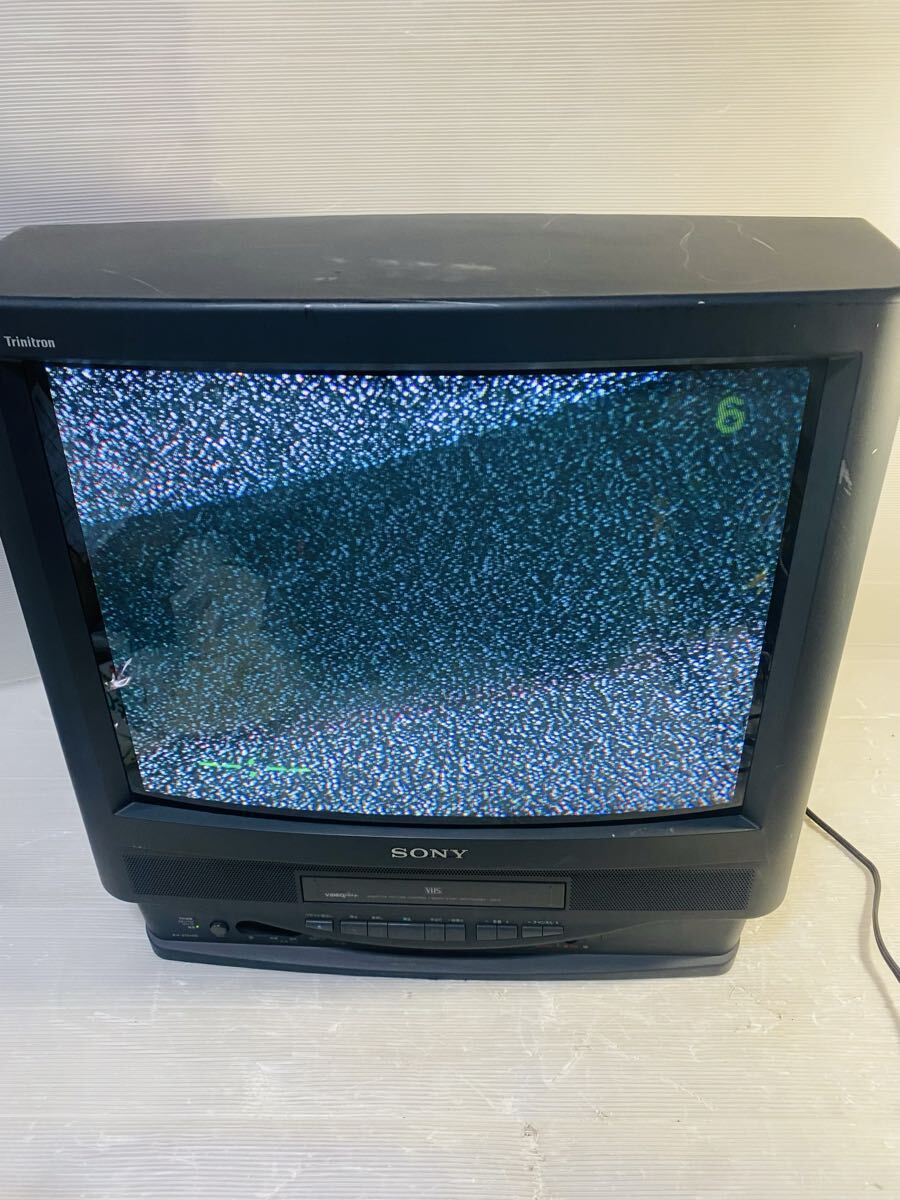 Yahoo!オークション - 昭和レトロ SONY カラーブラウン管テレビ KV-16G