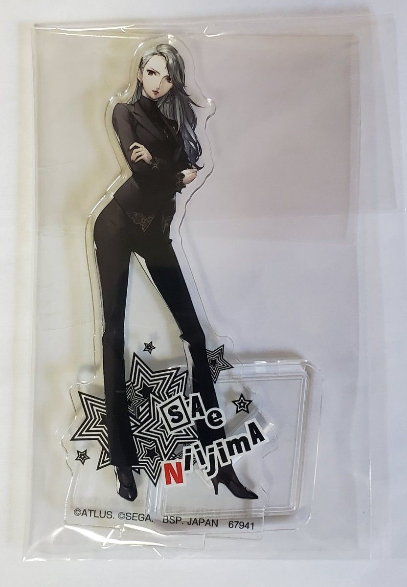 一番くじ ペルソナ5 ザ ロイヤル F賞 アクリルスタンド 新島 冴