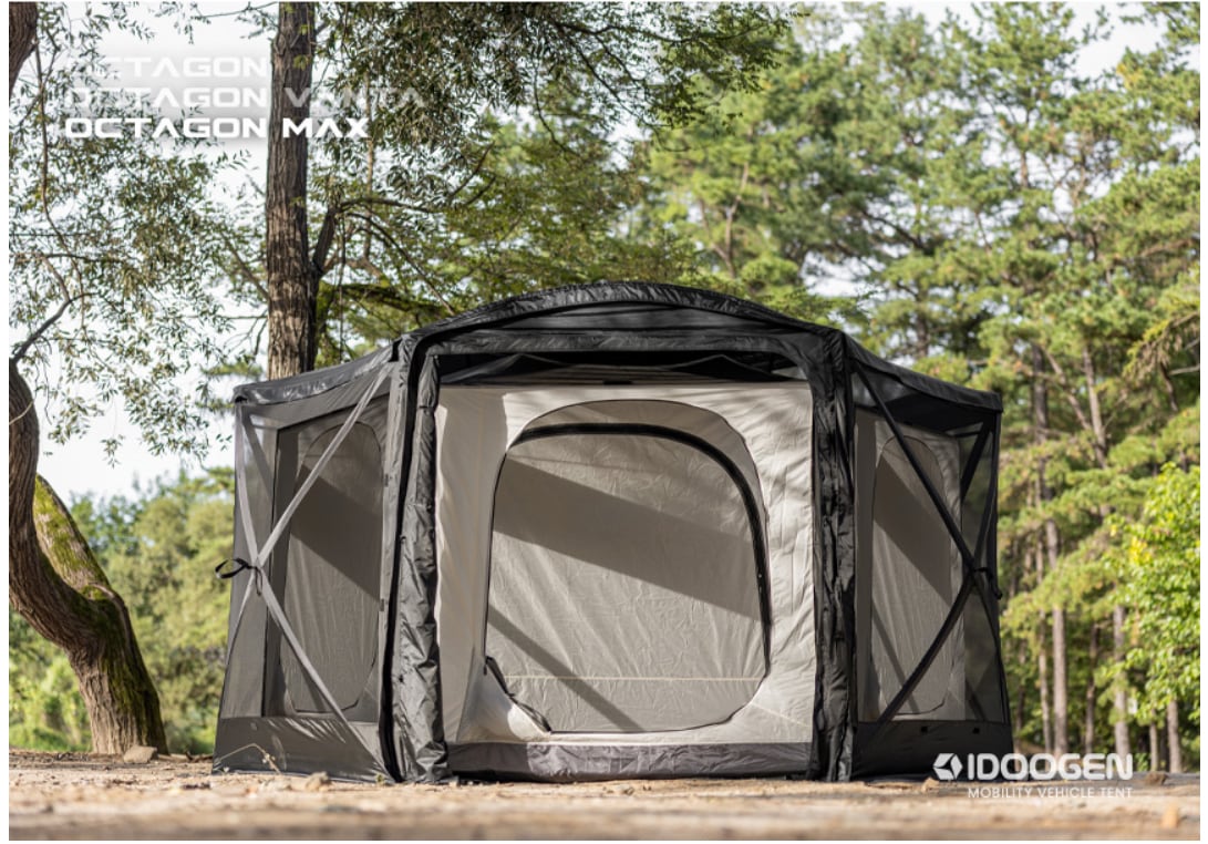 お取り寄せ品】IDOOGEN ☆ OCTAGON MAX Tent Touring Docking Packag