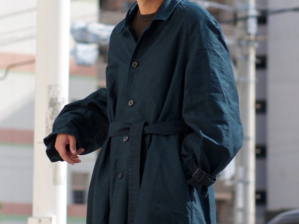 OUTIL ウティ 21AW “MANTEAU UZES” BLACK INDIGO – CASTELO カステロ