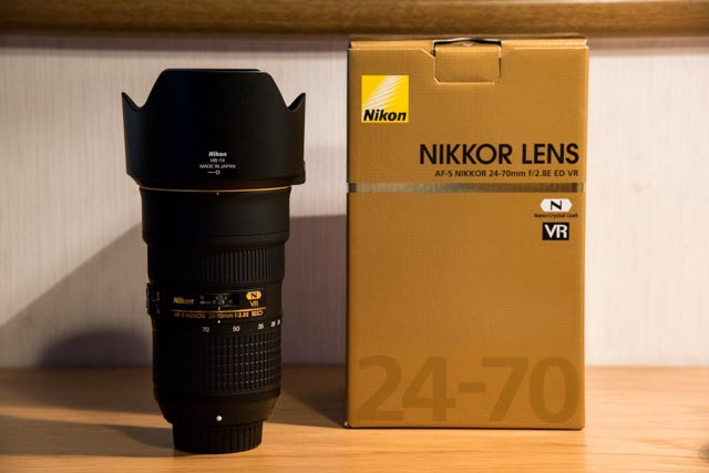 機材】気が付いたら大三元が…「AF-S NIKKOR 24-70mm f2.8E ED VR」導入