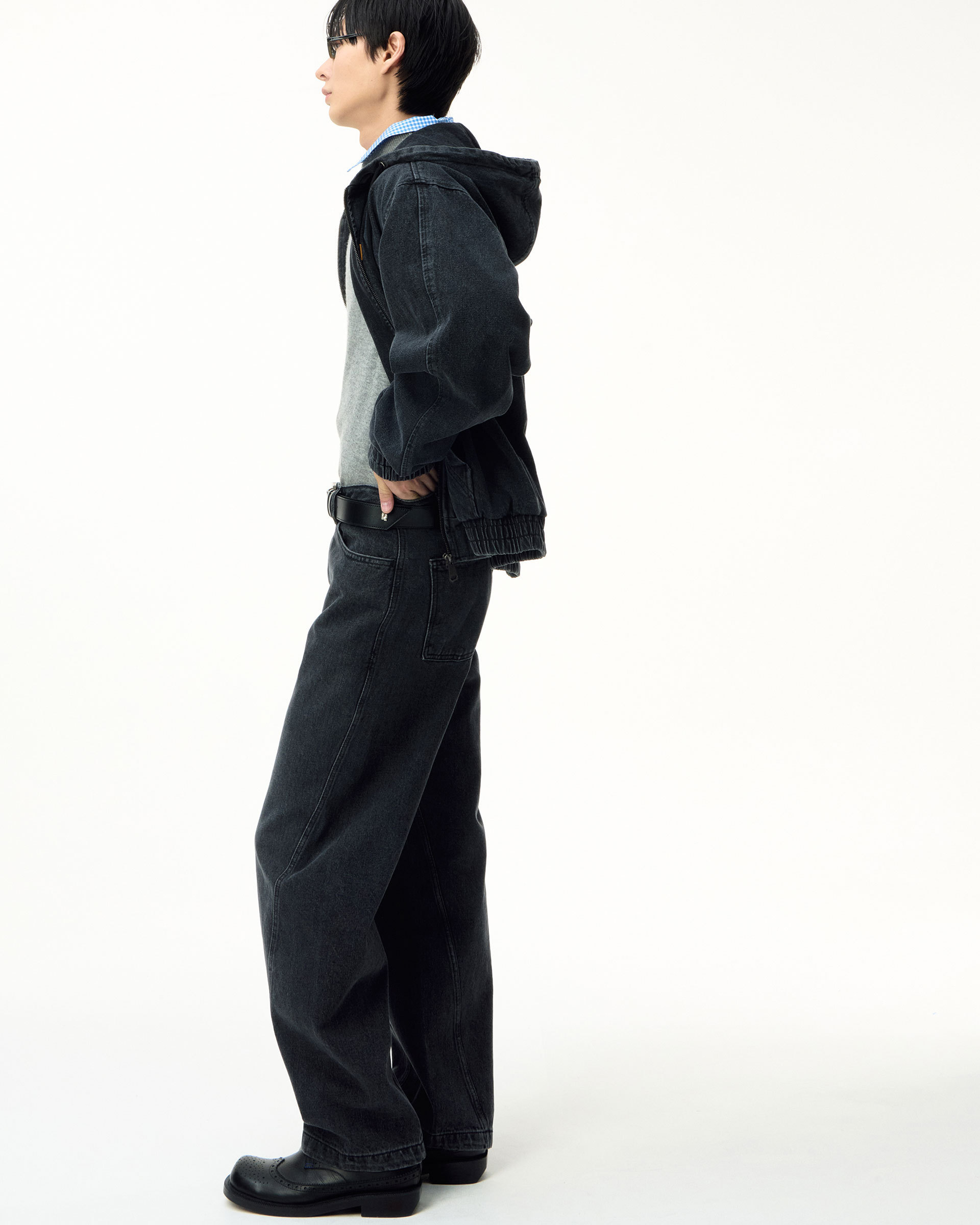 ADERERROR】 Sig; SV Tag hooded work jacket 01 /追跡付 (ADERERROR