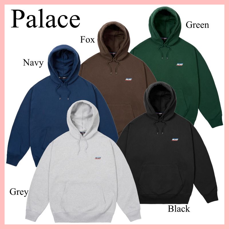 Palace Skateboards BASICALLY A HOOD フーディ 5色 送料込み (Palace