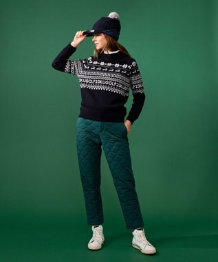 冬の最強防寒パンツ【WOMEN】キルティング パンツ / 23区GOLF
