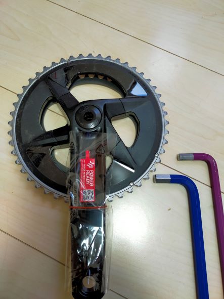 SRAM AXS Rival クランクセットの取り付け | dokomademoikuyo