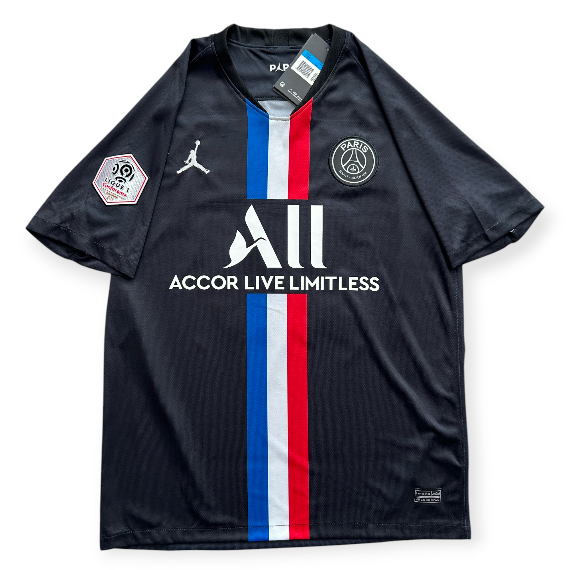 Neymar Jr #10 Paris Saint-Germain x Jordan Nike 2018-19 Third