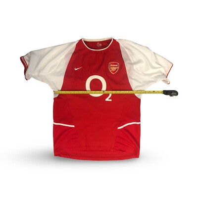 Arsenal O2 2002 2004 Home Vintage Nike Football Soccer Jersey