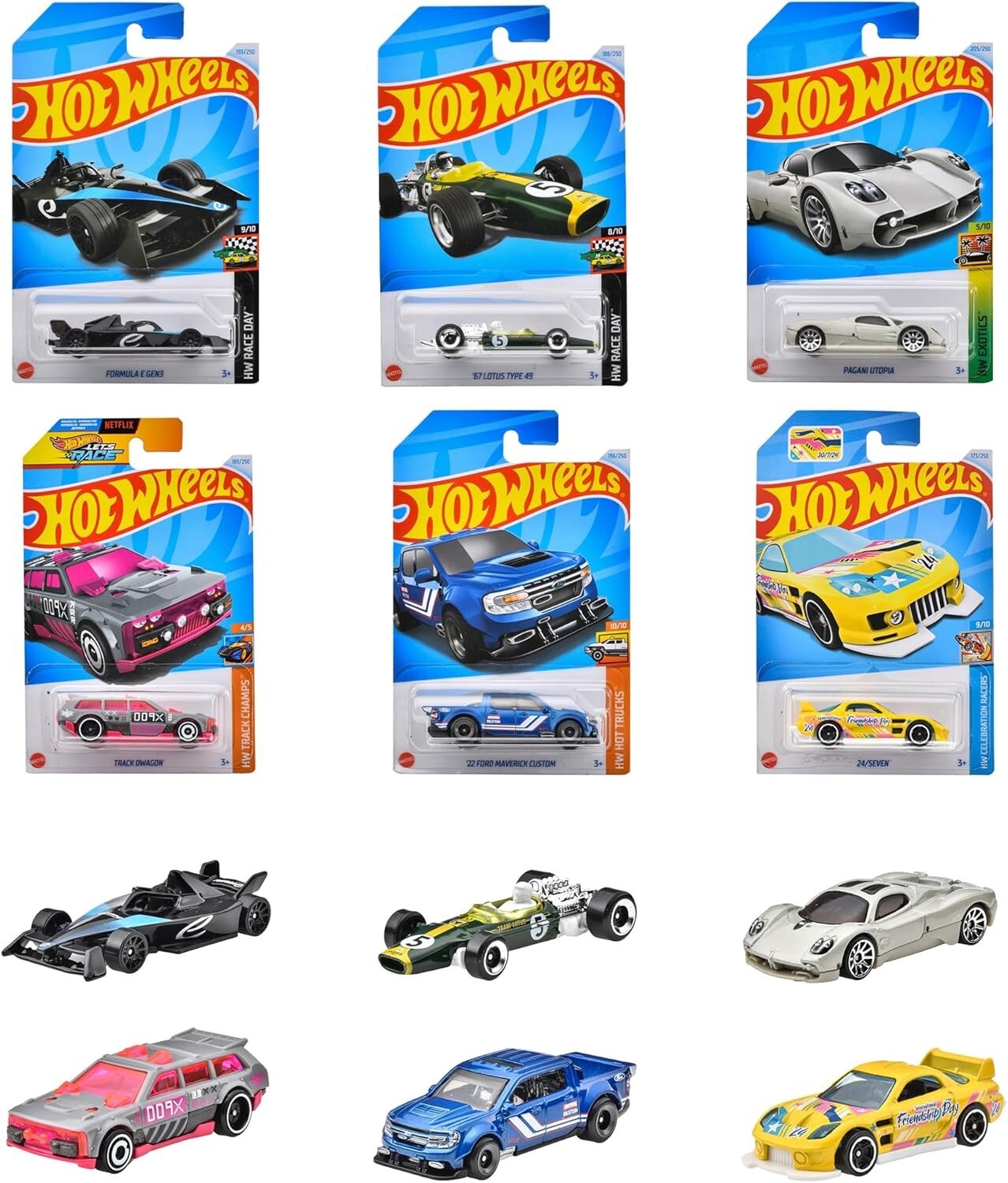 NEW MATTEL Hot Wheels Basic Car L Assortment 36pcs BOX 98ML-C4982