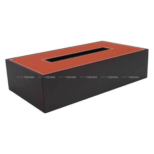 HERMES エルメス ティッシュケース プレイヤード PM ブリック