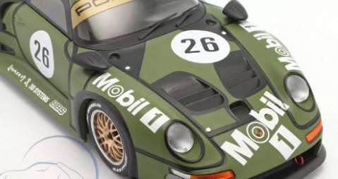 Werk83 W18013008 1/18 ポルシェ 911 GT1 #26 Pre-Qualifying 24h