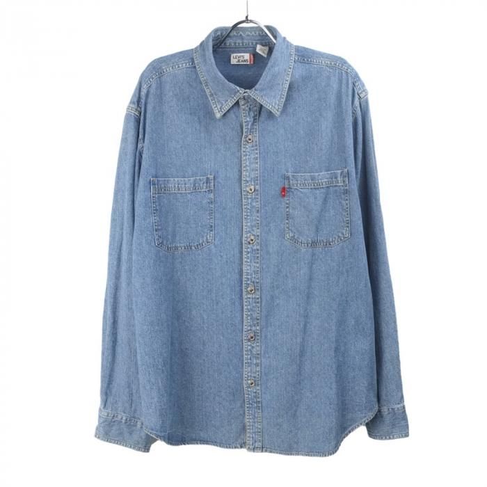 リーバイス デニムシャツ Levi's 古着 大きいサイズ 古着屋 hooperdoo