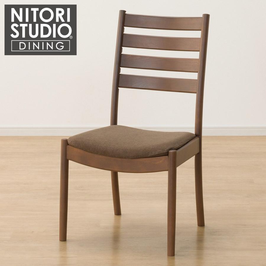 ニトリ（NITORI） ダイニングチェア(Nコレクション C-07 MBR/AQ-BR