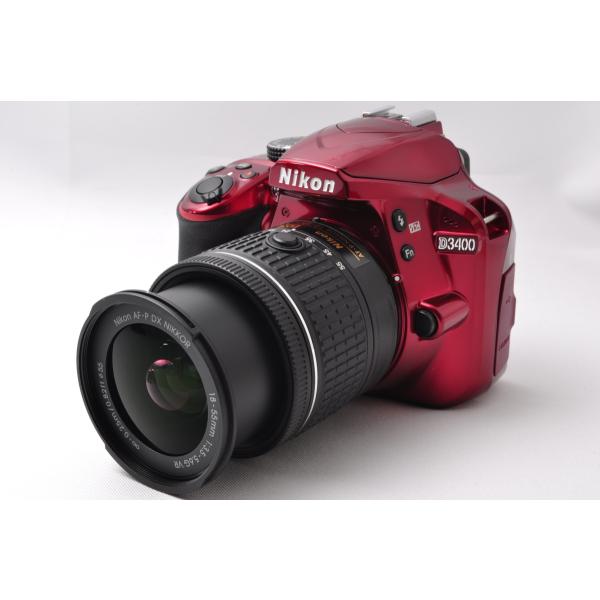 ニコン（Nikon） Nikon D3400 レンズキット レッド SDカード(16GB)付き