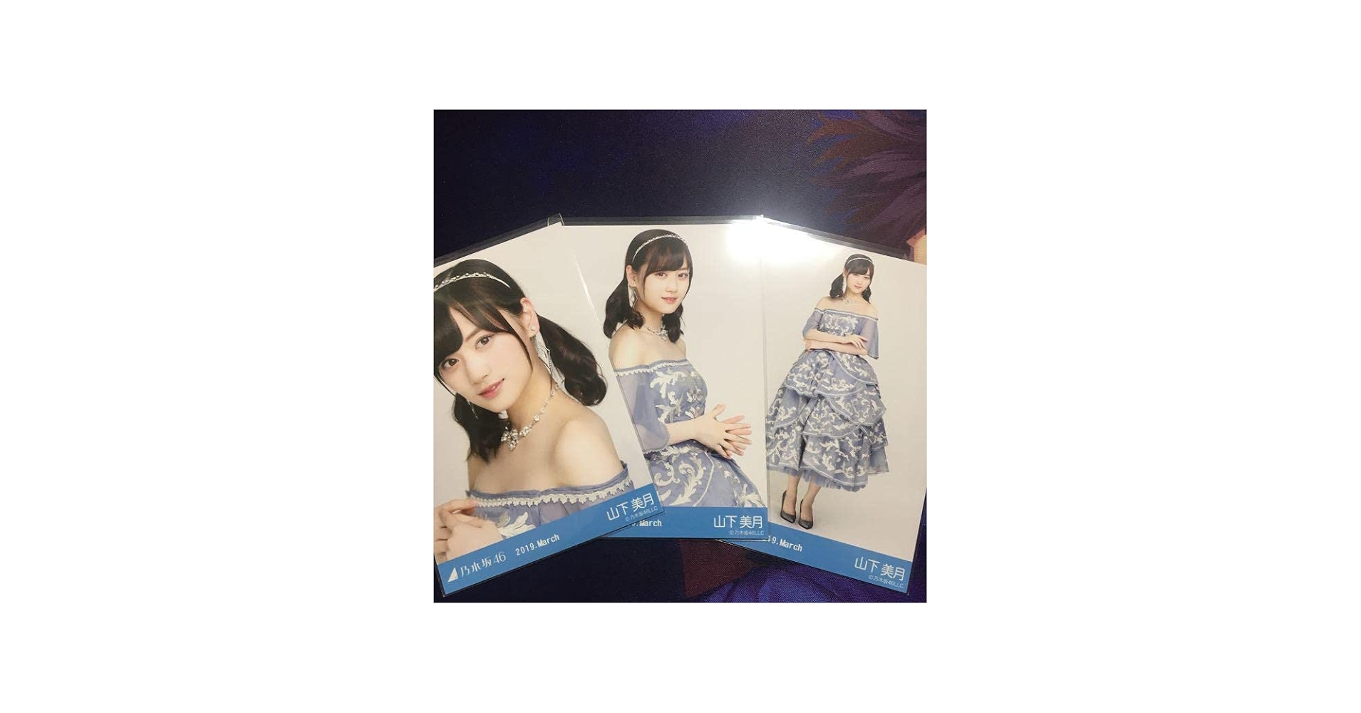 Amazon.co.jp: 乃木坂46 山下美月 生写真 紅白 2018 衣装 コンプ