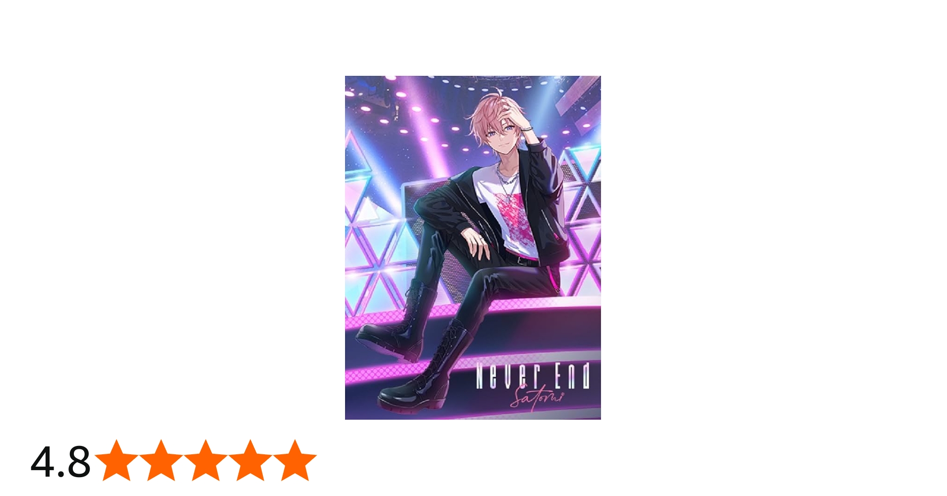 Amazon.co.jp: 【限定特典 缶バッジ付き】 さとみ Never End ( 初回