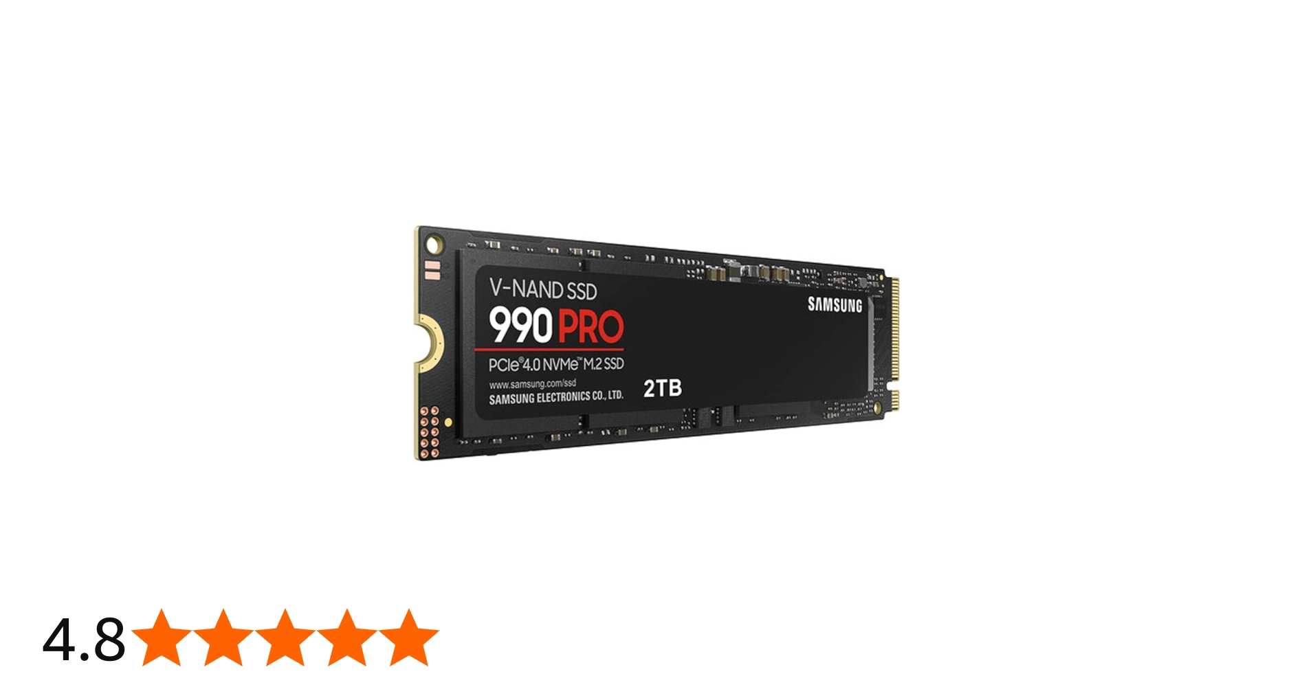 Amazon | SAMSUNG Samsung 990 PRO 2TB、3ビットTLC V-NAND、M.2 (2280