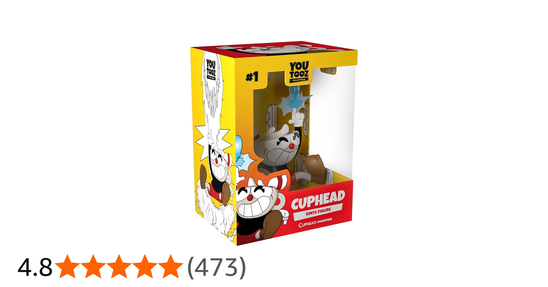 Amazon.co.jp: Youtooz Cuphead 4.5インチ ビニールアクション