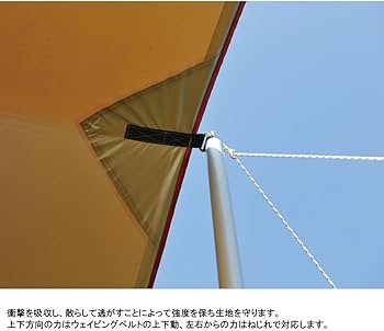Amazon | スノーピーク(snow peak) アメニティタープ レクタL セット