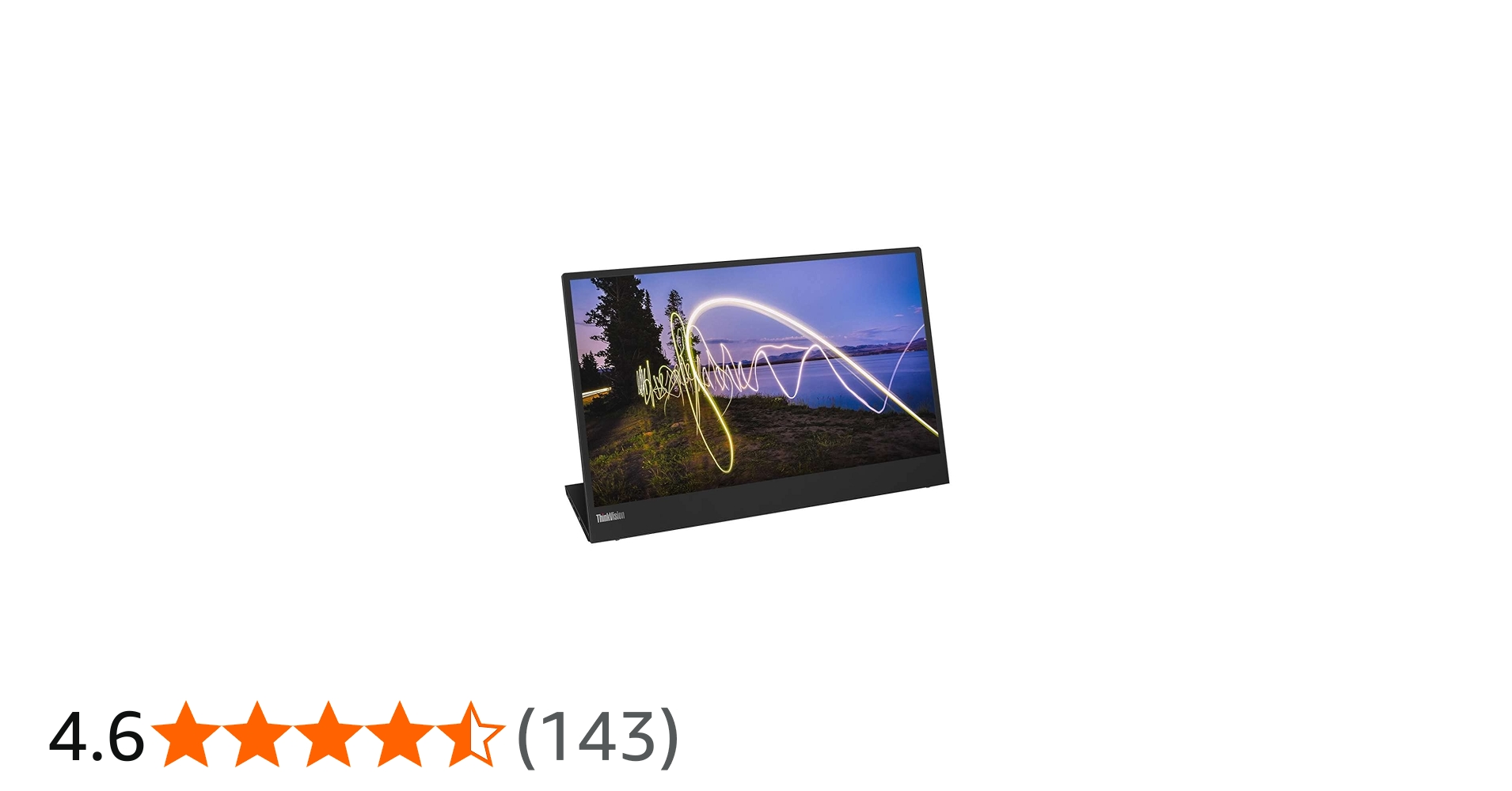 Amazon.co.jp: Lenovo ThinkVision M15 15インチ FHD モバイルモニター