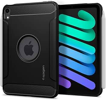 Amazon.co.jp: Spigen iPad mini 7/6 ケース カバー 米軍MIL規格取得