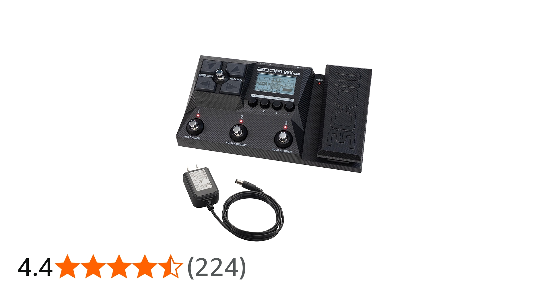 Amazon.co.jp: ZOOM ズーム G2X FOUR ギターマルチエフェクター ペダル