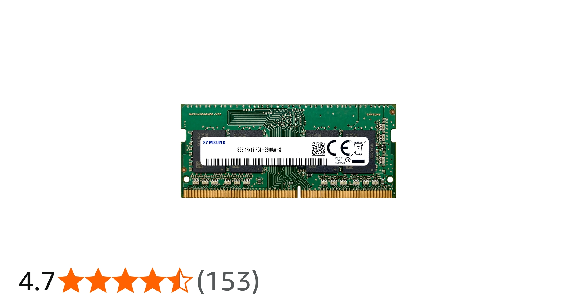 Amazon.co.jp: Samsung 8GB DDR4 3200MHz PC4-25600 (PC4-3200AA) CL22