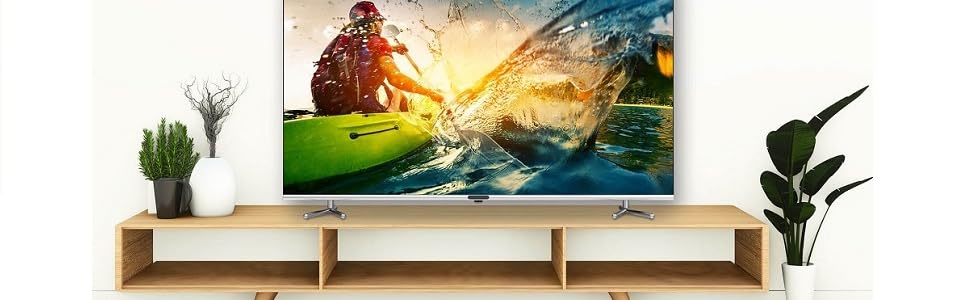 Amazon | グリーンハウス 4K／HDR対応43V型ベゼルレス液晶