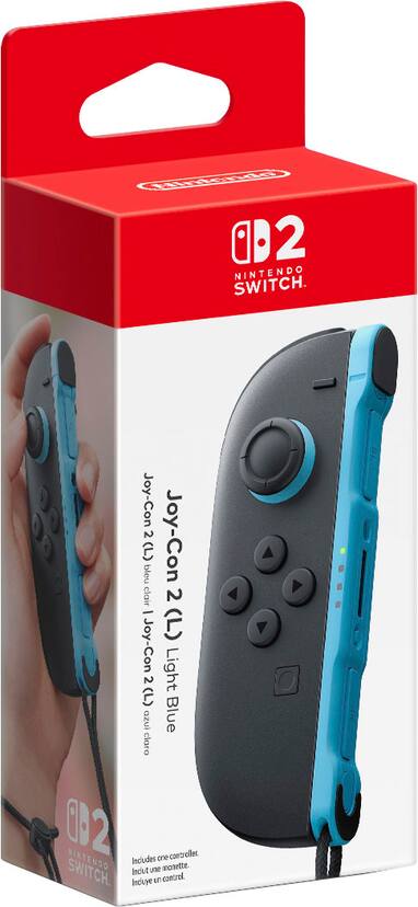 Nintendo Joy Con 2 (L) Light Blue - Best Buy