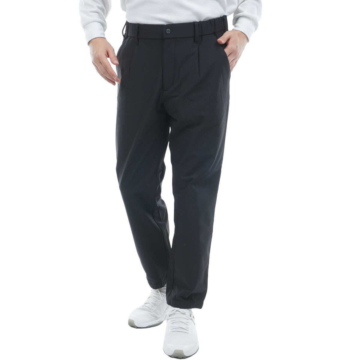 ストレッチ 裏起毛ワンタックジョガーパンツ(ロングパンツ)|DESCENTE