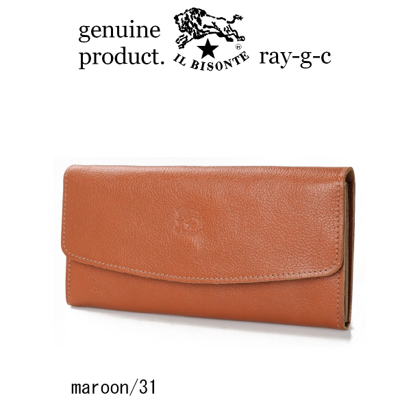IL BISONTE（イルビゾンテ） 財布 ラウンドフラップ ロングウォレット