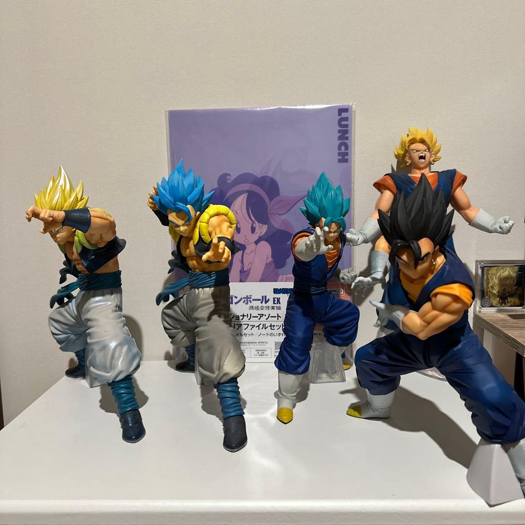 ドラゴンボールフィギュア　ベジット　ゴジータ Limit Breaker Series」に超サイヤ人ベジットと超サイヤ人ゴジータが