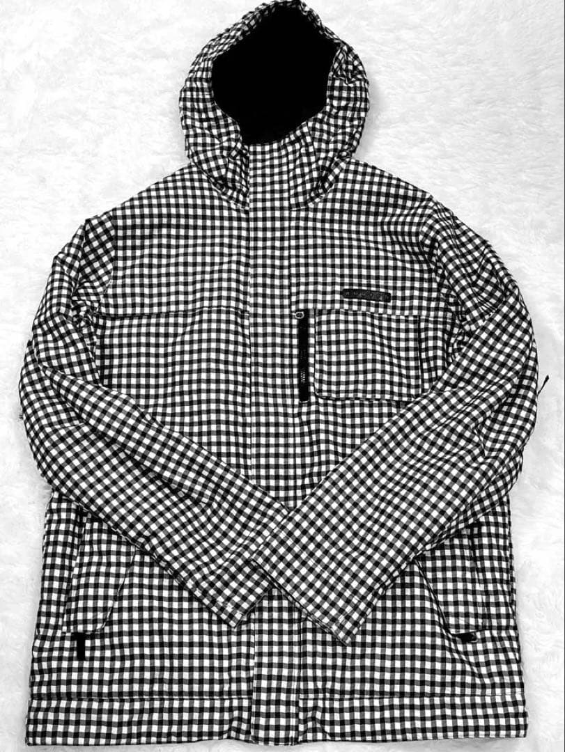 ばろん　美品BURTONスノーボードウェアLサイズ　ブラックウォッチ柄 BURTON（バートン） ラスト1点 ブラック Lサイズ スノーボードウェア