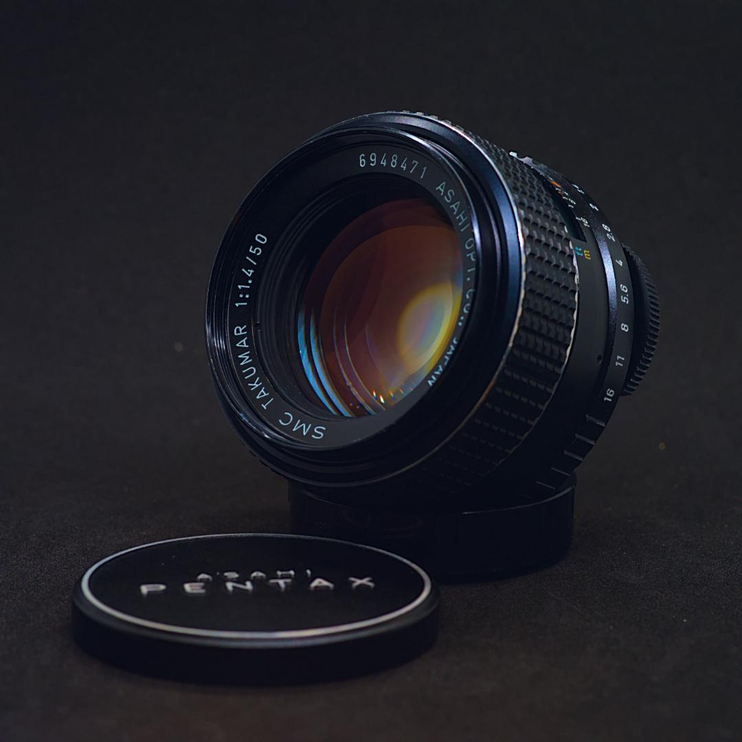 整備済み　SMC TAKUMAR 50mm f1.4 後期型　ゴムローレット 整備済み SMC TAKUMAR 50mm f1.4 後期型 ゴムローレット - メルカリ