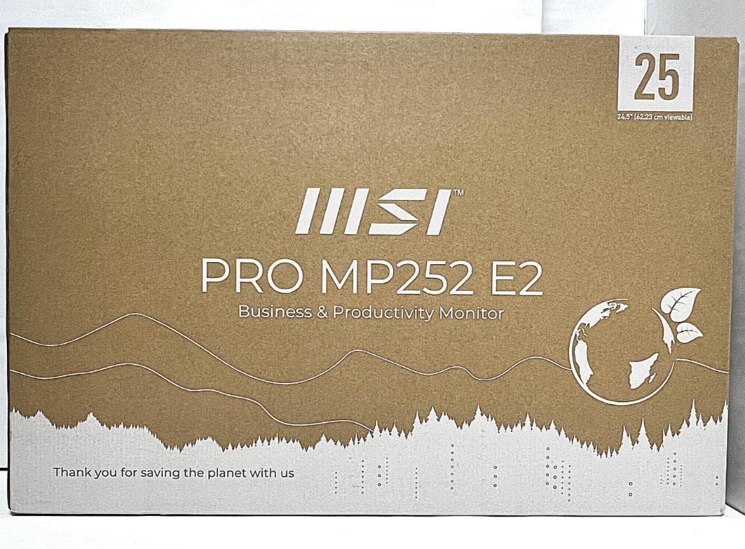 MSI（エムエスアイ) PRO MP252 E2 24.5型 PCモニター MSI PRO MP252 E2 - 製品詳細 | パソコンSHOPアーク（ark）
