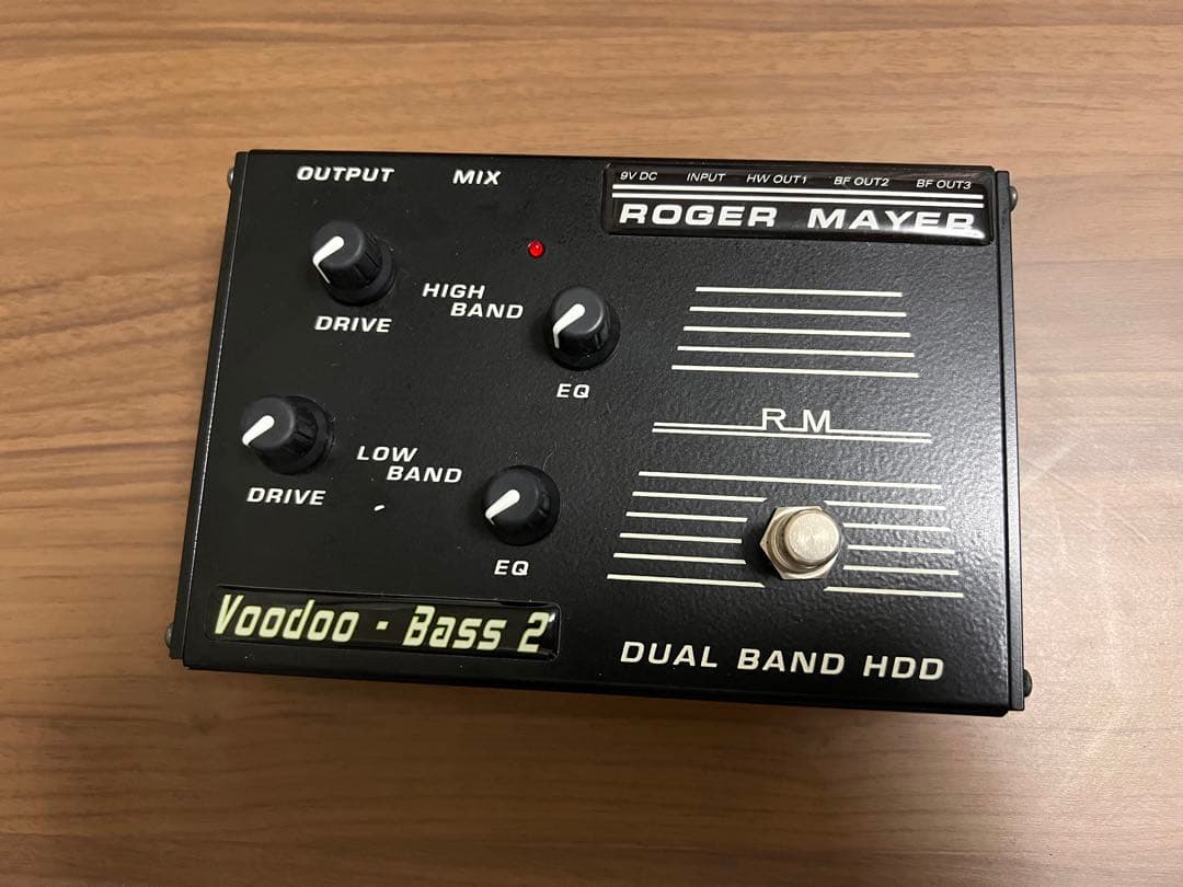 ベースエフェクター Roger Mayer Voodoo - Bass 2 試奏動画】ROGERMAYER VOODOO-BASS ベース用エフェクター - YouTube