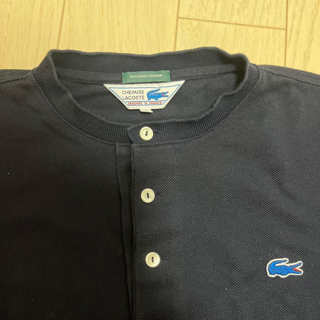 ラコステ シップス別注 ヘンリーネック 2枚セット サイズ2 サーモ