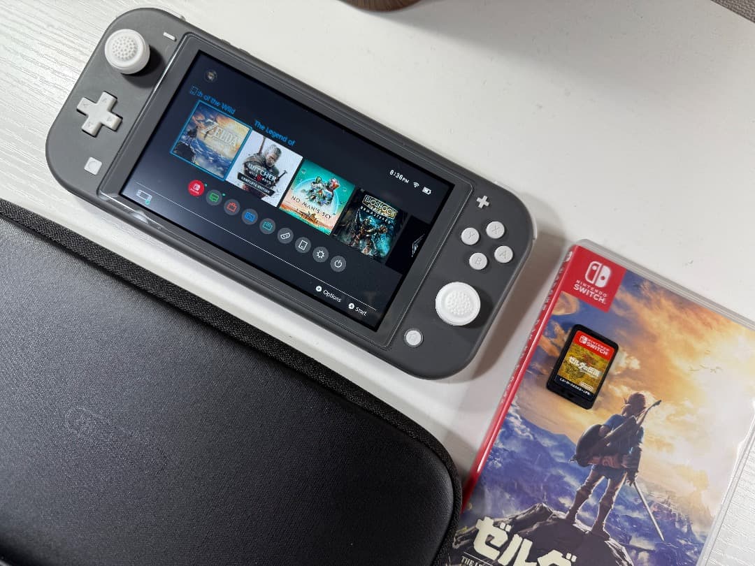 Nintendo Switch Lite グレー ゼルダの伝説付き Amazon.co.jp: Nintendo Switch Lite グレー : ゲーム