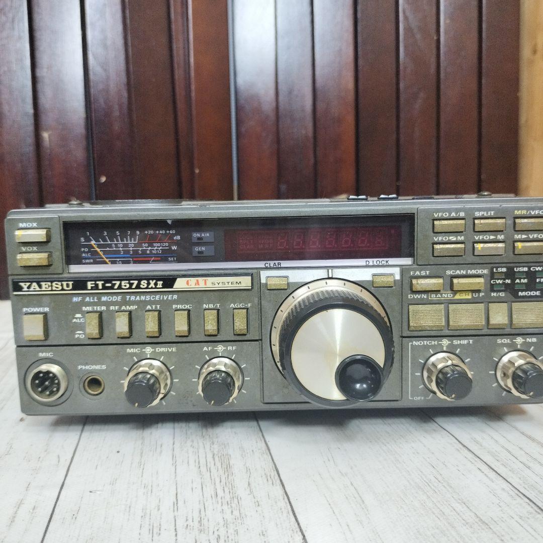 YAESU FT-757SXⅡ YAESU transceiver FT-757SXⅡ antenna tuner FC-1000 standard c4800