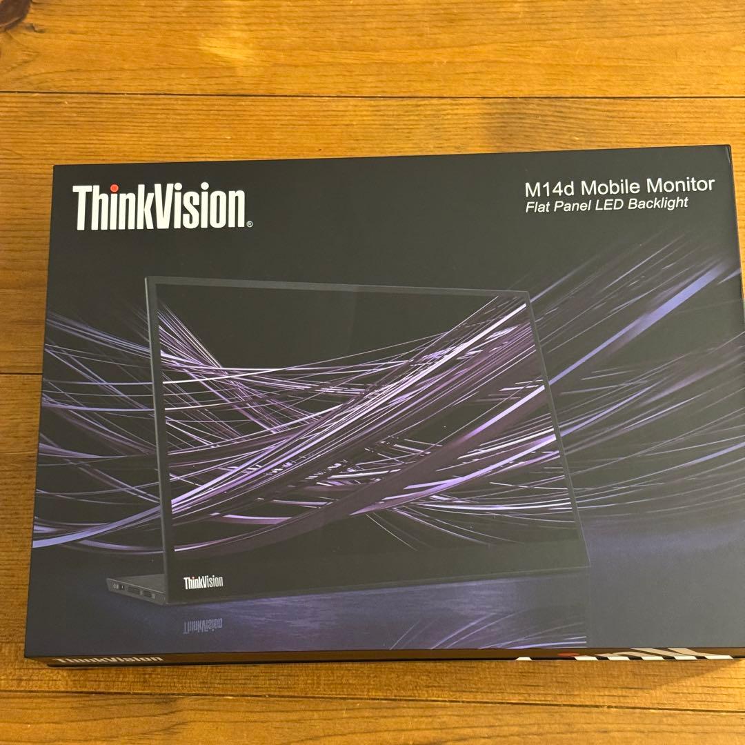 ThinkVision M14d 中古美品 新品同様 美中古 ThinkVision M14d モバイルモニター - メルカリ