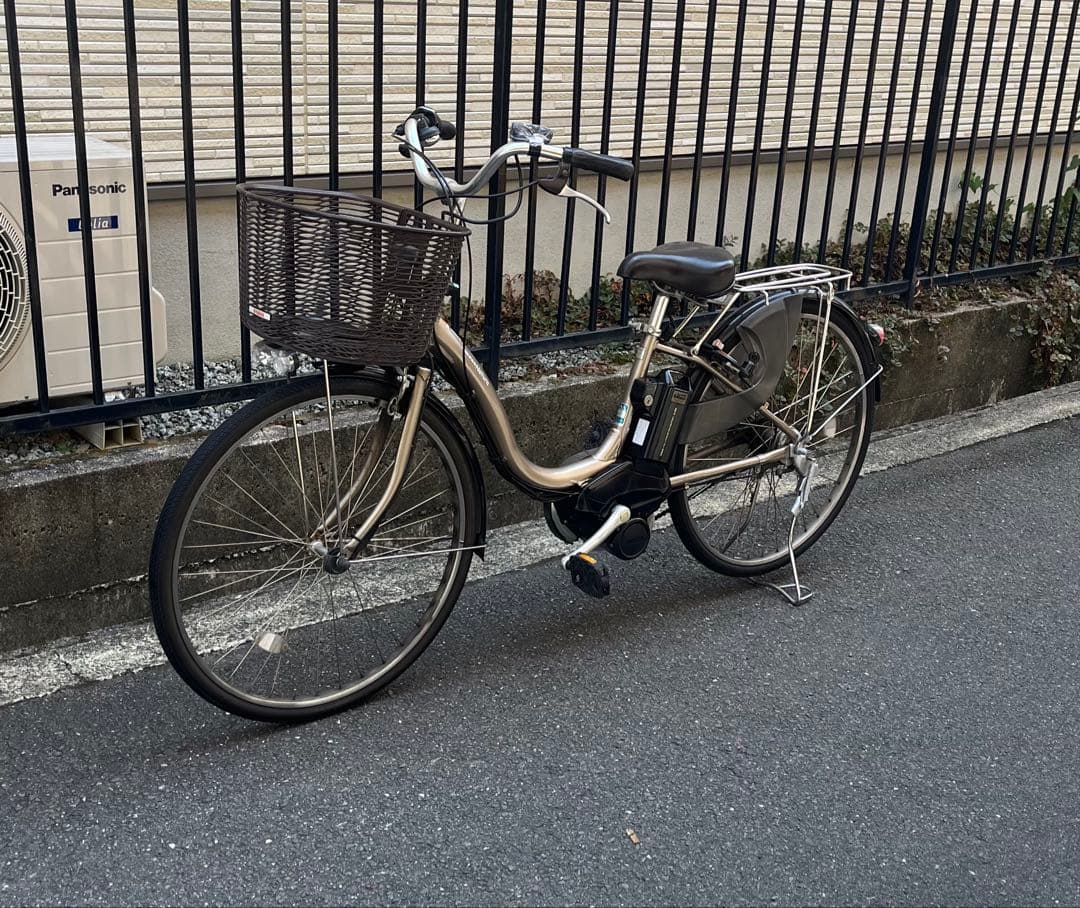 は*ん様 YAMAHA パスナチュラ　電動自転車　発送不可　大阪 中古電動自転車 ヤマハ PAS ナチュラ XM ブラウン 26インチ YW058 – e